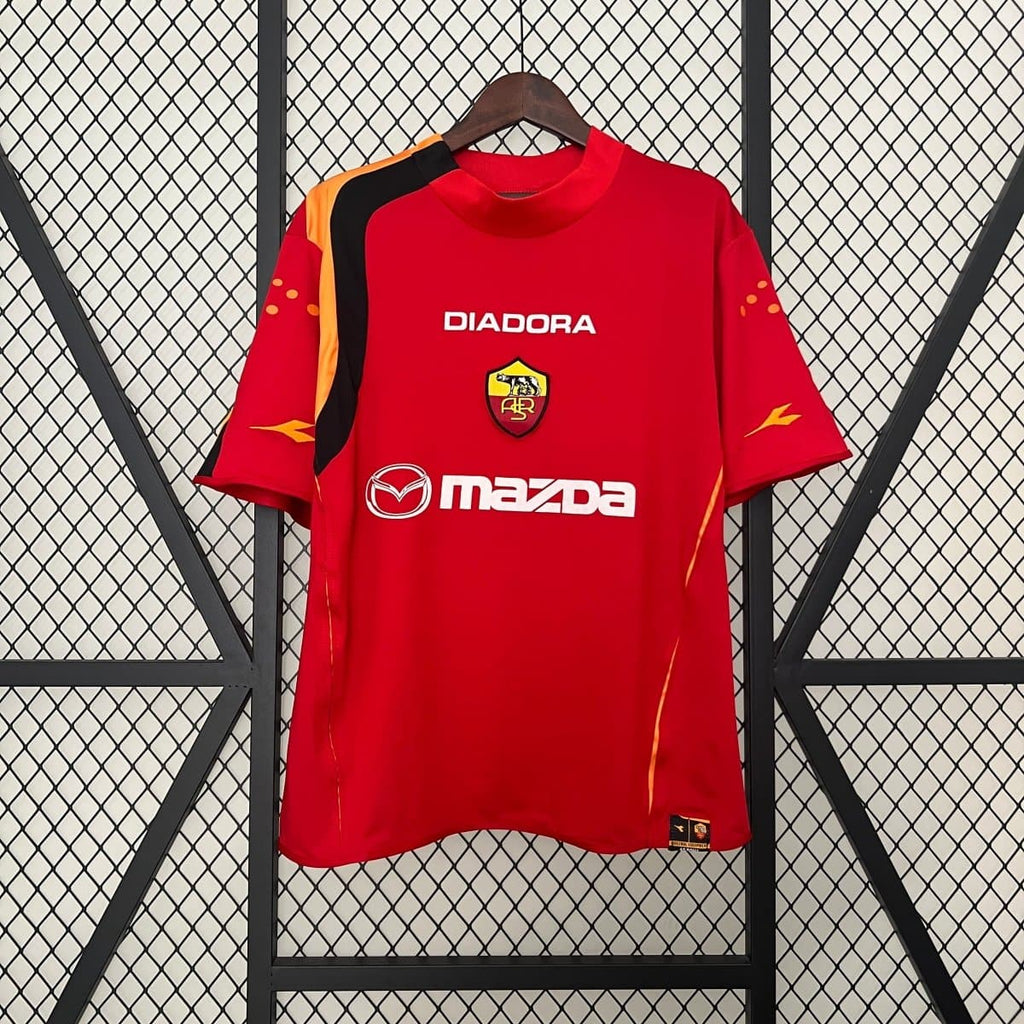 04 - 05 Roma Home Retro Football Shirt - Footballshirt.online