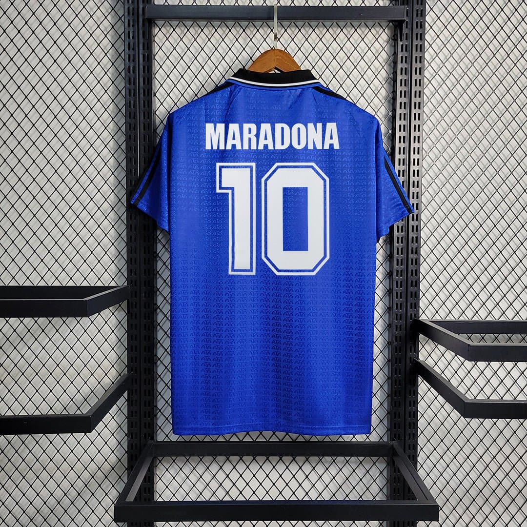 1994 Argentina Classic Away Retro Football Shirt | Football shirt online - Footballshirt.online