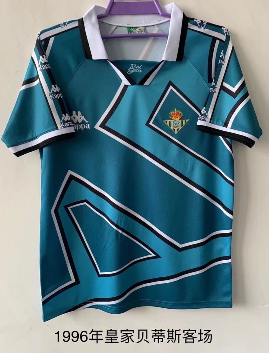 1996 Real Betis Home Away Retro Vintage | Footballshirt.online - Footballshirt.online