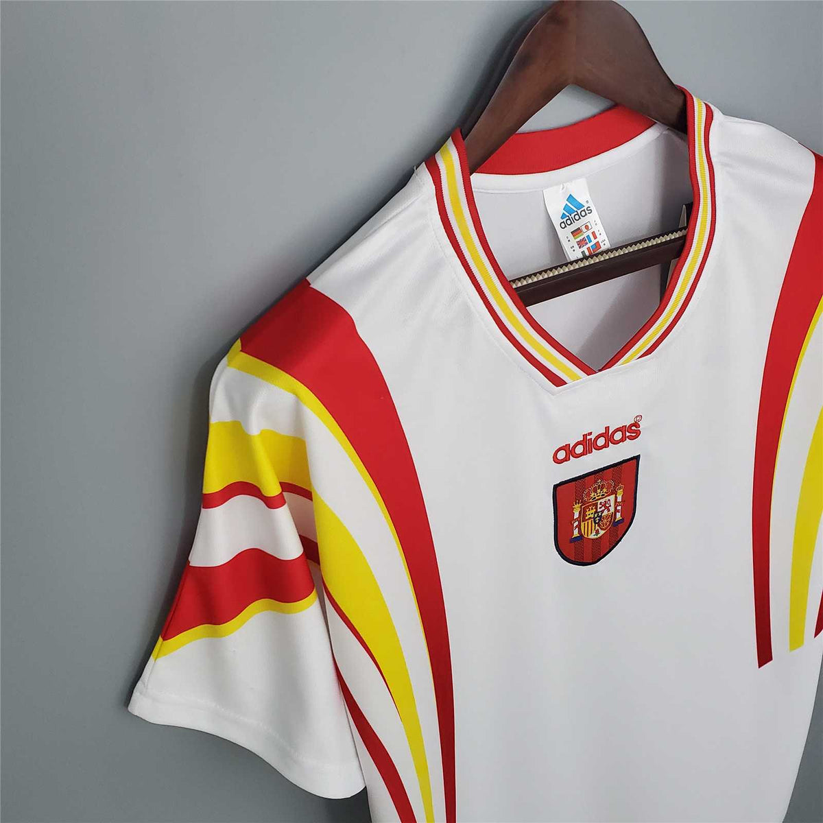 1996 Spain Away Retro | Footballshirt.online - Footballshirt.online