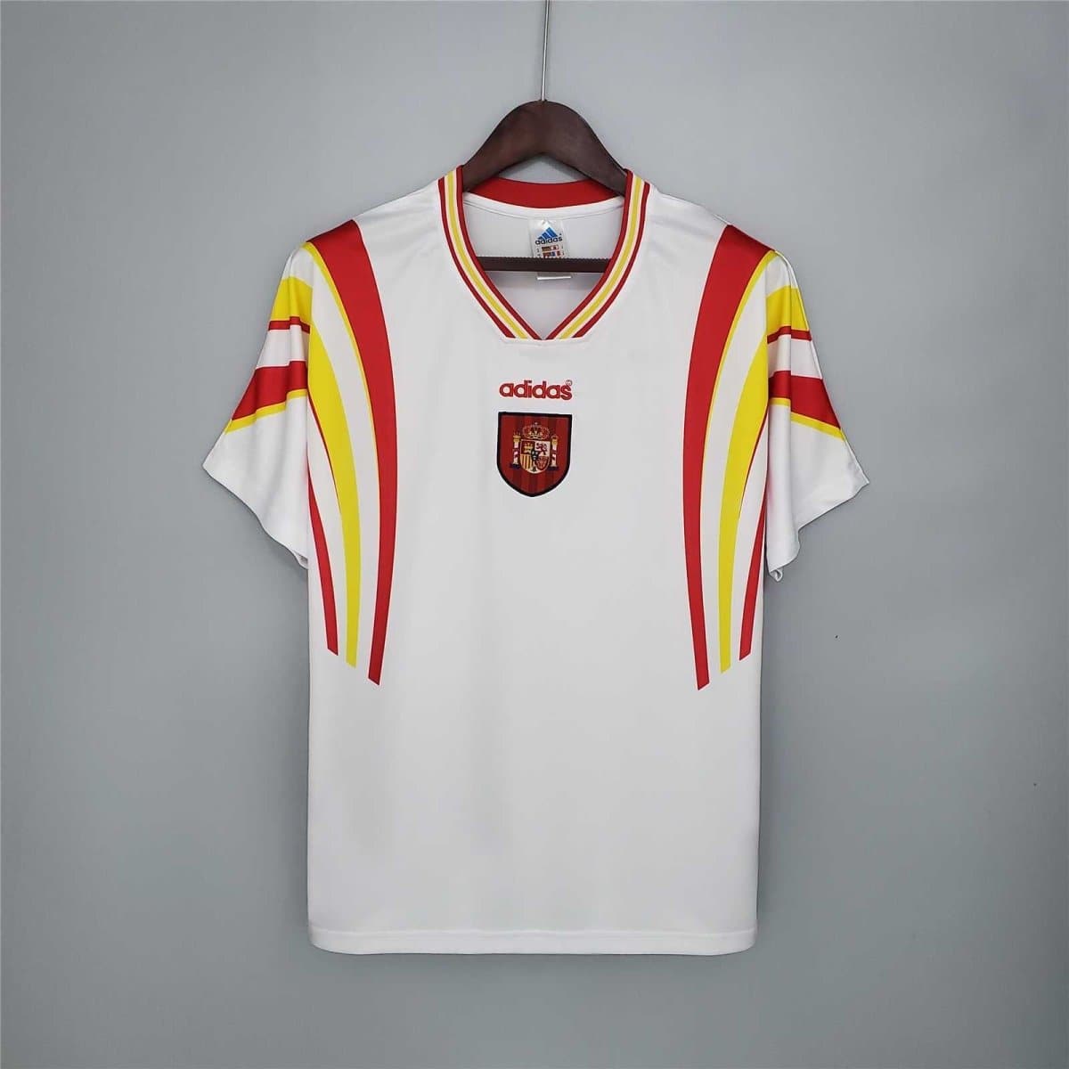 1996 Spain Away Retro | Footballshirt.online - Footballshirt.online