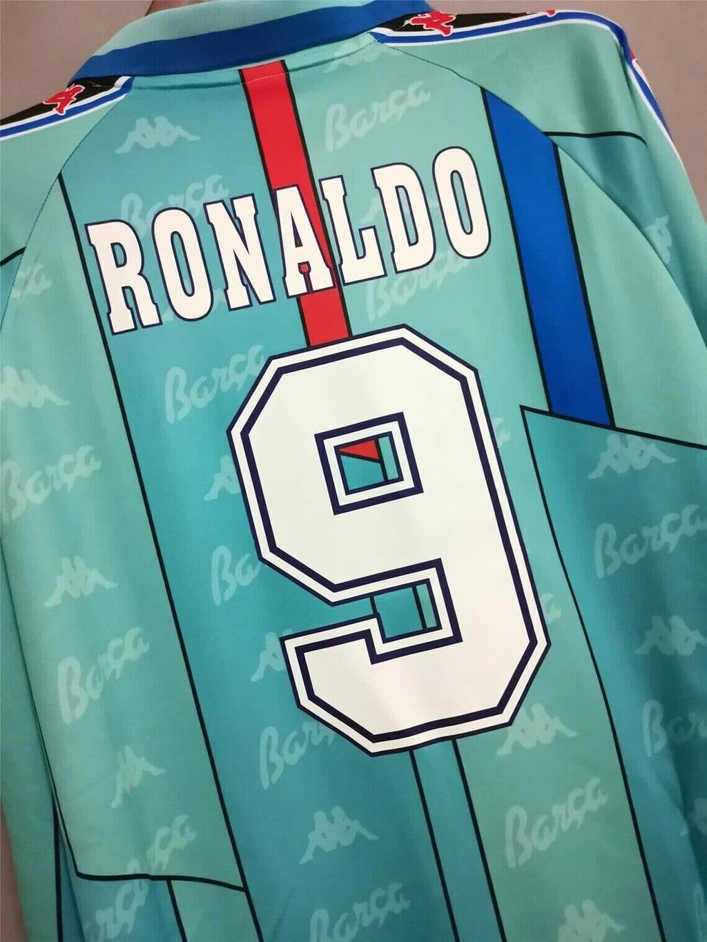 1997 FC Barcelona Cristiano Ronaldo Away Retro Football Shirt - Soccer Jerseys - Footballshirt.online