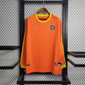 1998 Brazil Goalkeeper Nike Long Sleeve 10 Soccer Jersey| Footballshirt.online - Footballshirt.online