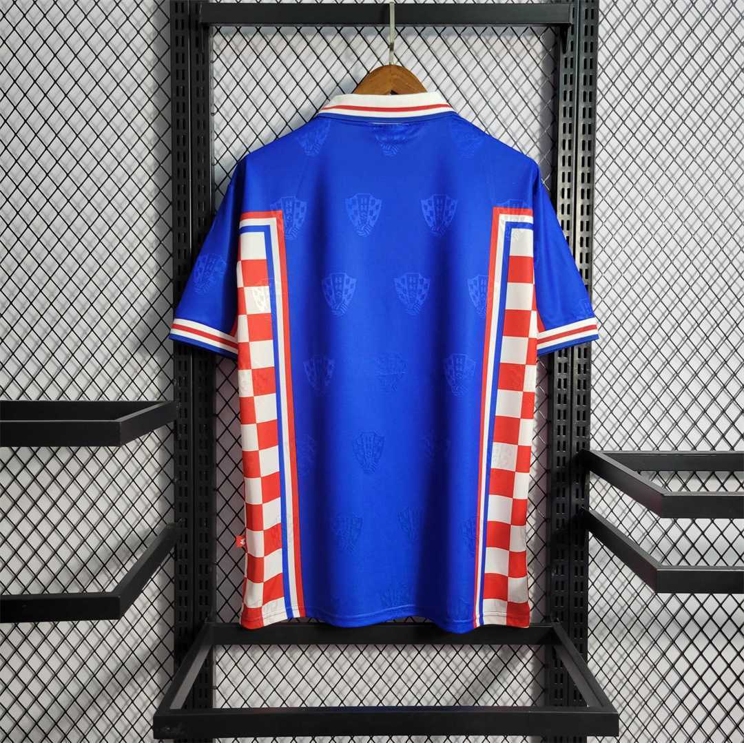 1998 Croatia Away Retro | Footballshirt.online