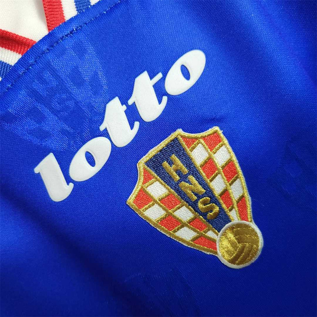 1998 Croatia Away Retro | Footballshirt.online