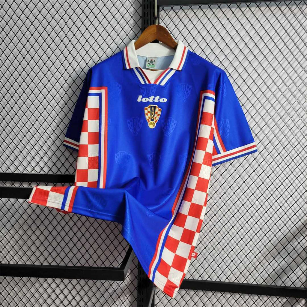 1998 Croatia Away Retro | Footballshirt.online