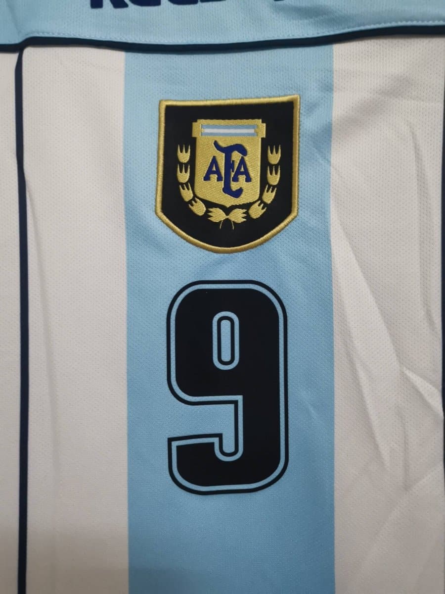 2000 Argentina Official Classic Retro home 7 Retro Football Team Shirts - Footballshirt.online