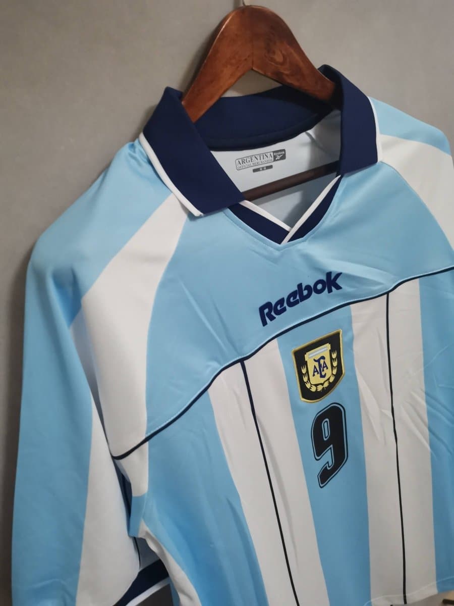 2000 Argentina Official Classic Retro home 7 Retro Football Team Shirts - Footballshirt.online