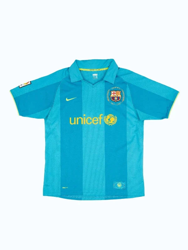 Messi #19 Barcelona 2007-09 Away Nike Retro Football Shirt