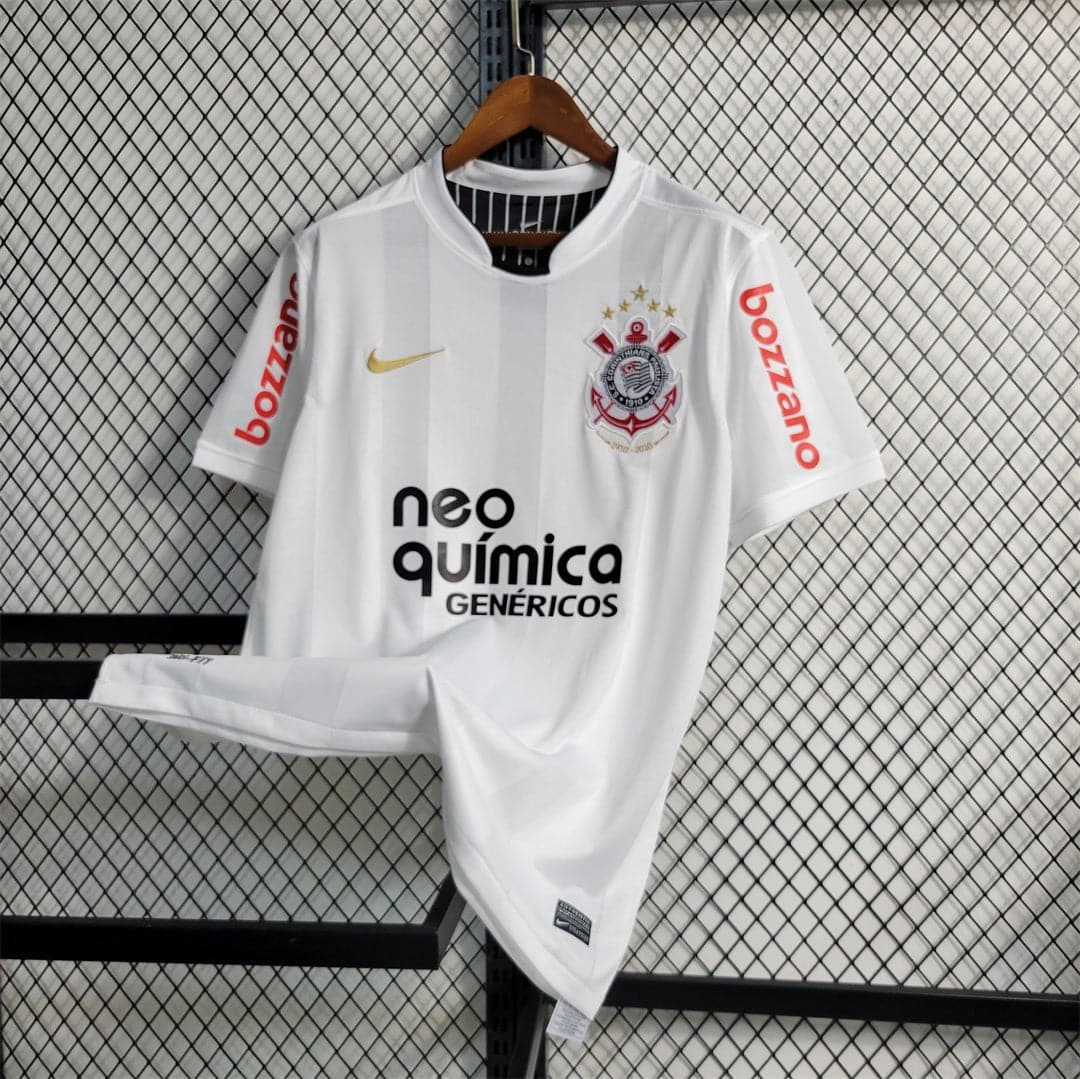 2012 Corinthians Home Retro Football Shirt - Footballshirt.online
