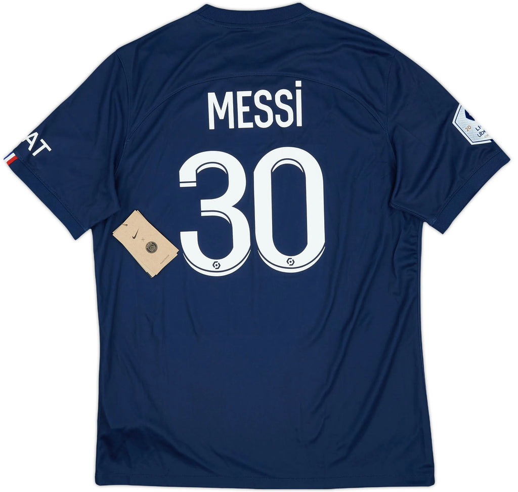 2022-23 PSG Home Shirt Messi 30