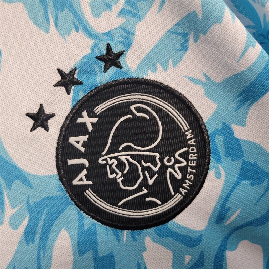23 - 24 Ajax Away Retro Football Shirt - Footballshirt.online