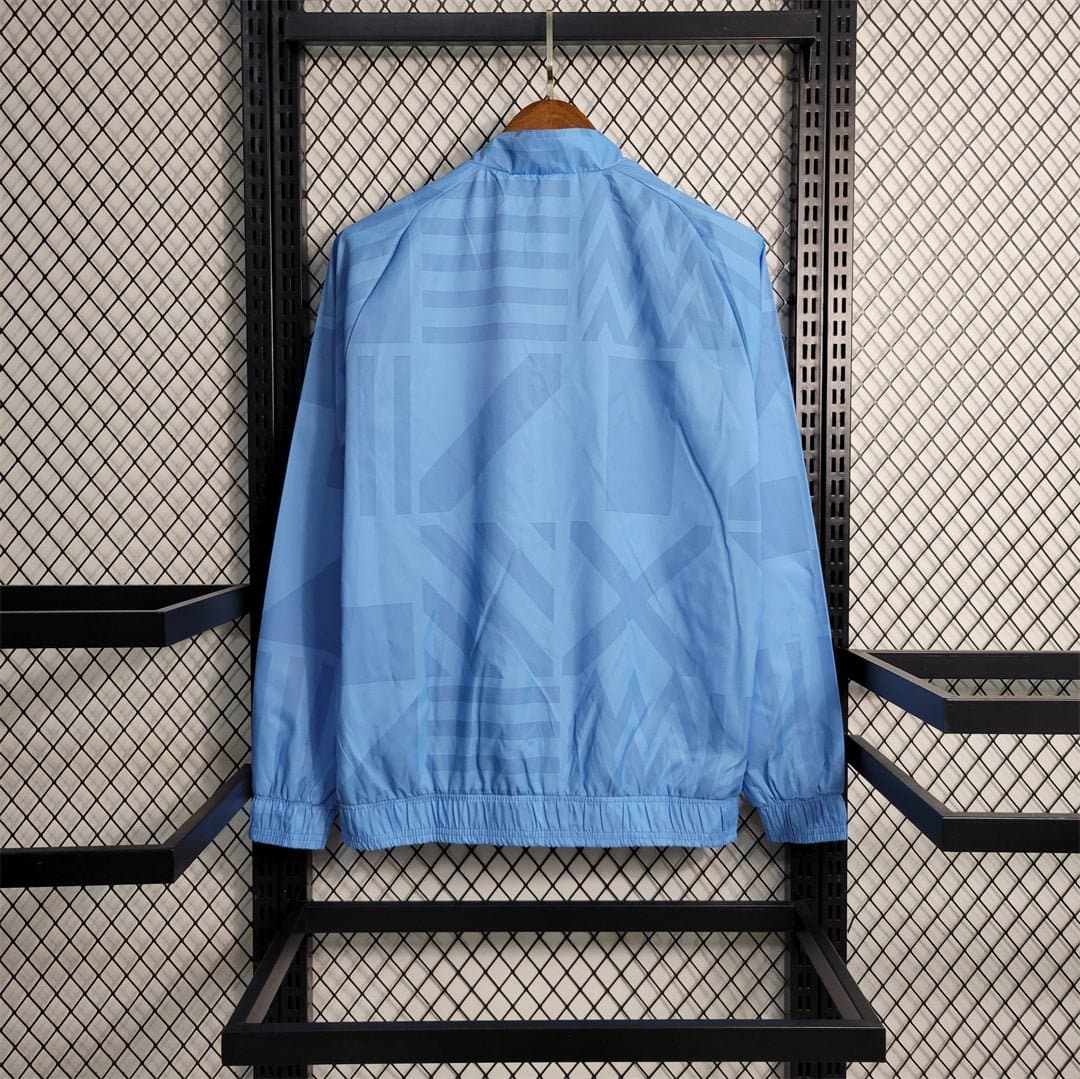 23 - 24 Windbreaker Uruguay Home Retro | Footballshirt.online - Footballshirt.online