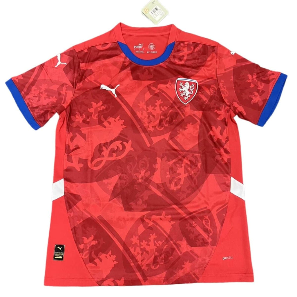 24 - 25 czech Home Retro Football Shirt - Footballshirt.online
