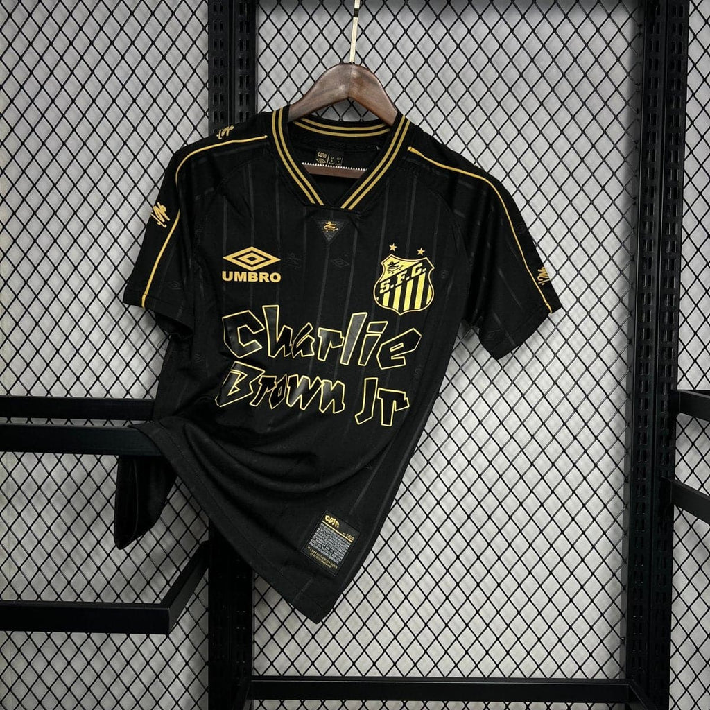24 - 25 Santos Charlie Away Retro Football Shirt - Footballshirt.online