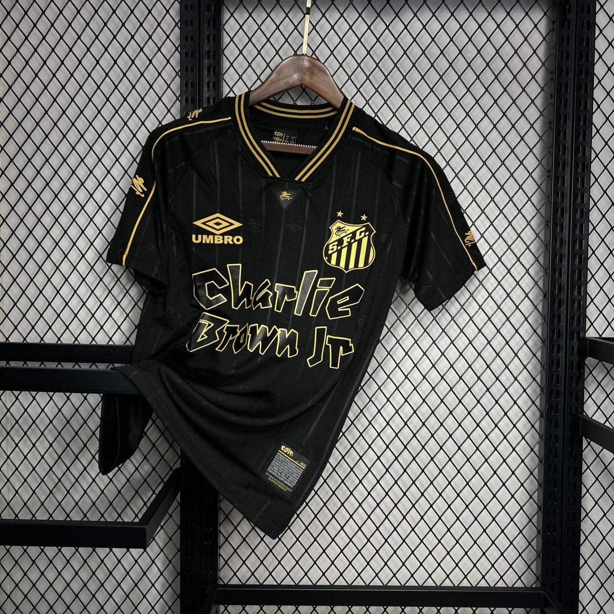 24 - 25 Santos Charlie Away Retro Football Shirt - Footballshirt.online