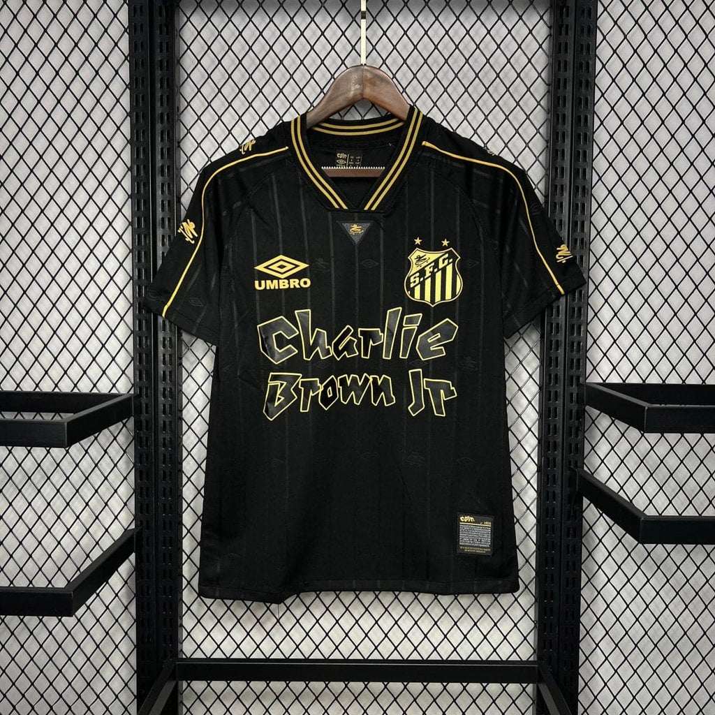 24 - 25 Santos Charlie Away Retro Football Shirt - Footballshirt.online
