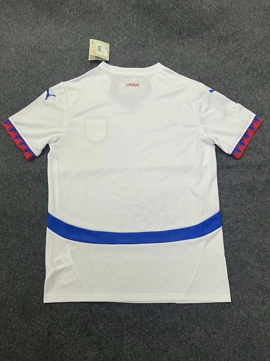 24 - 25 Serbia Away Retro | Footballshirt.online - Footballshirt.online