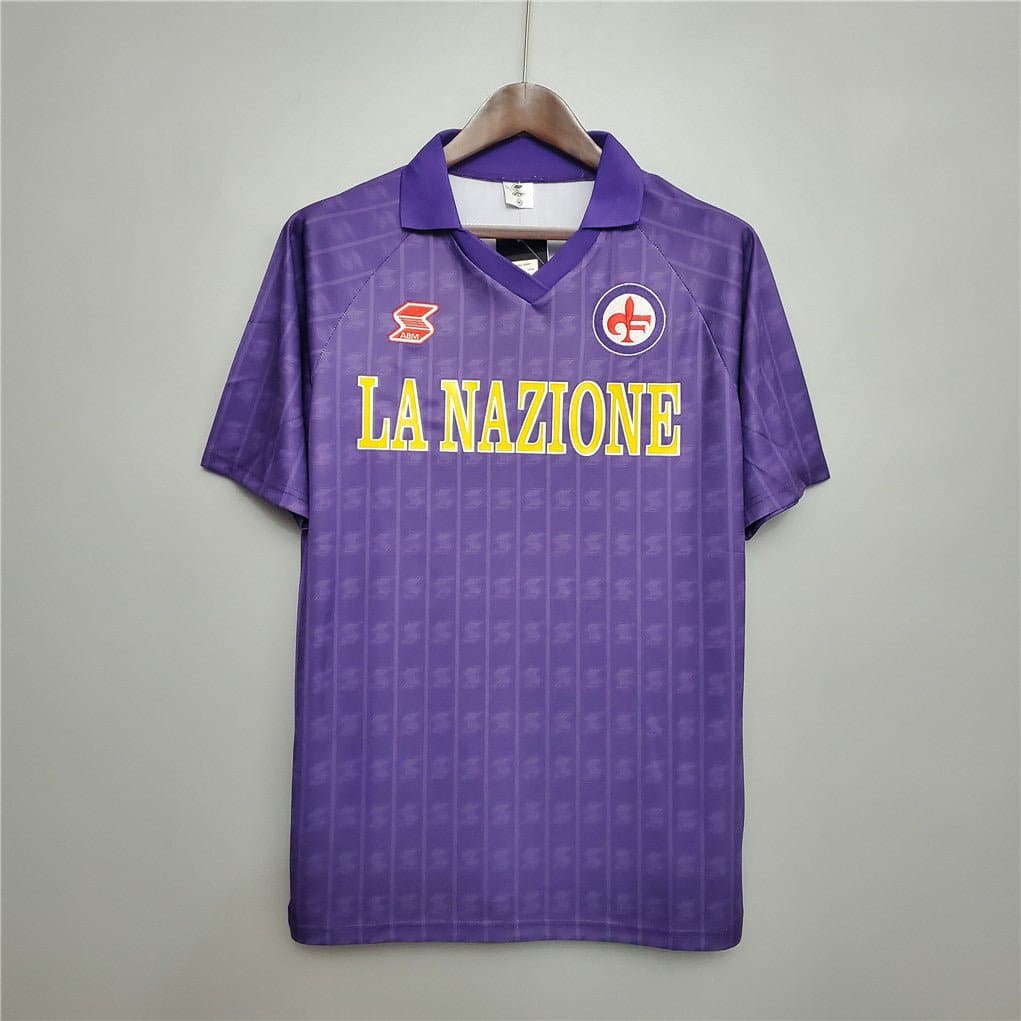 89 - 90 Fiorentina Home Retro | Footballshirt.online - Footballshirt.online