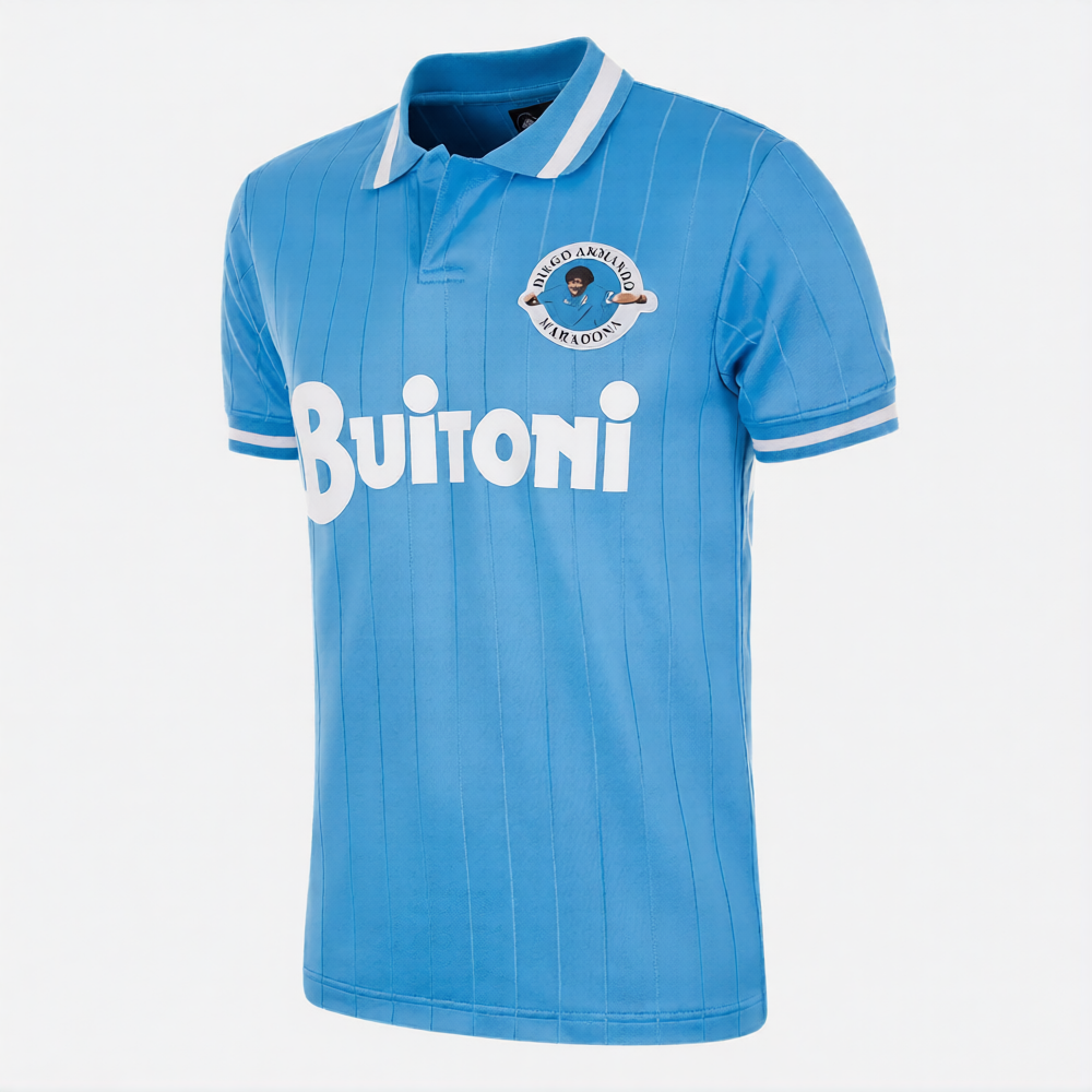 Maradona Napoli 1986-87 Retro Football Shirt