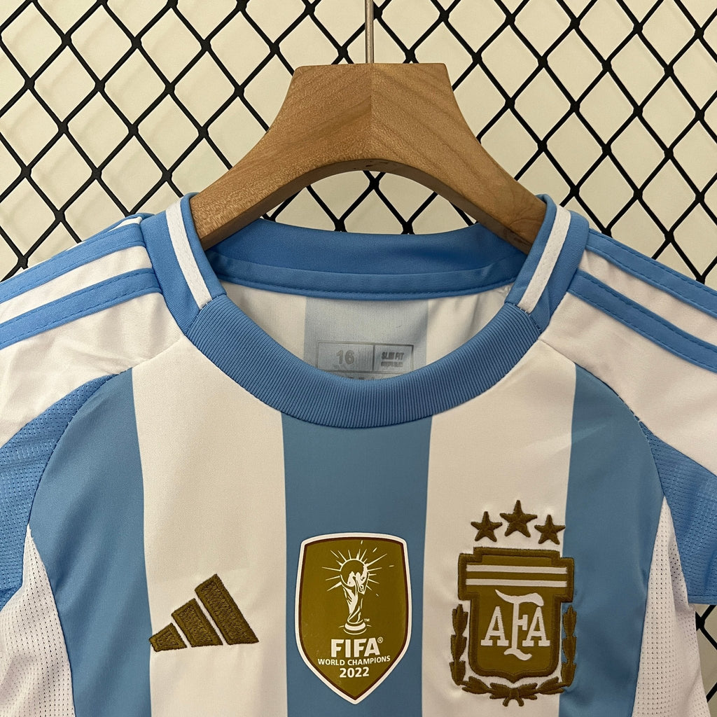 Argentina 2024 HOME JERSEY FOR CHILDREN| Footballshirt.online - Footballshirt.online