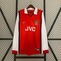 ARSENAL 1998 - 1999 HOME JERSEY LONG SLEEVED - Footballshirt.online