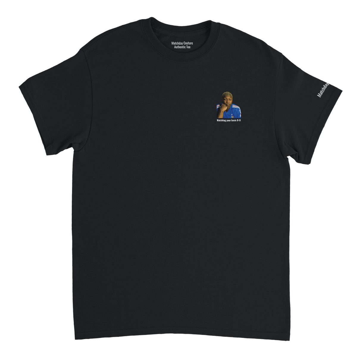 "Basic 0 - 0 w/ Djibril Cissé" Tee - Footballshirt.online