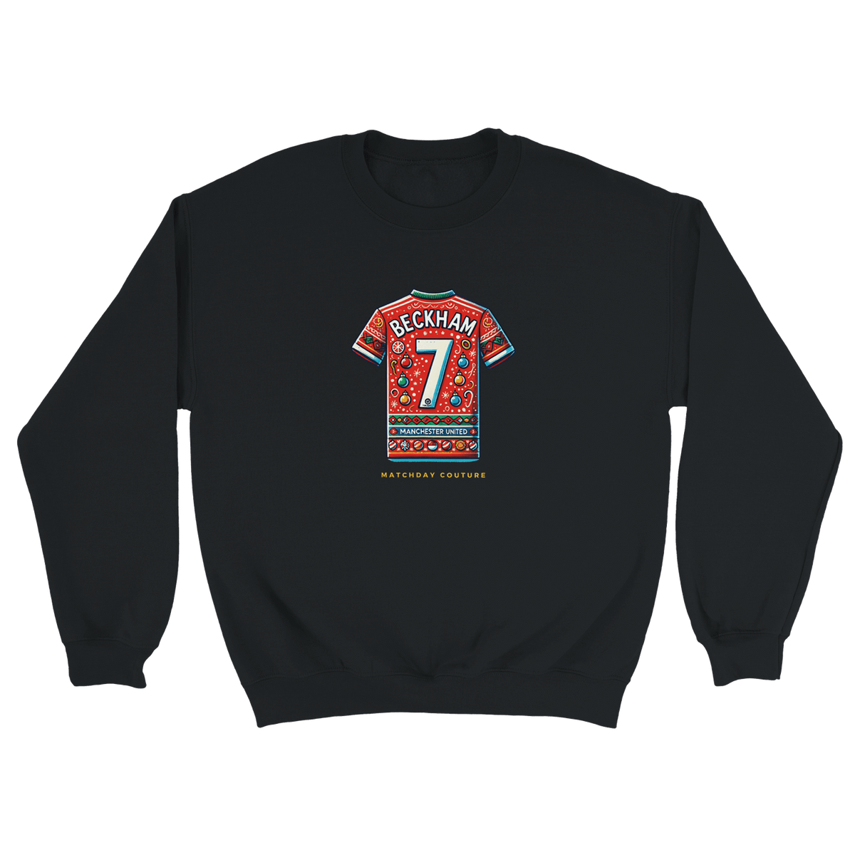 "Beckham Xmas" Sweatshirt - Exclusive 2024 Holiday - Footballshirt.online