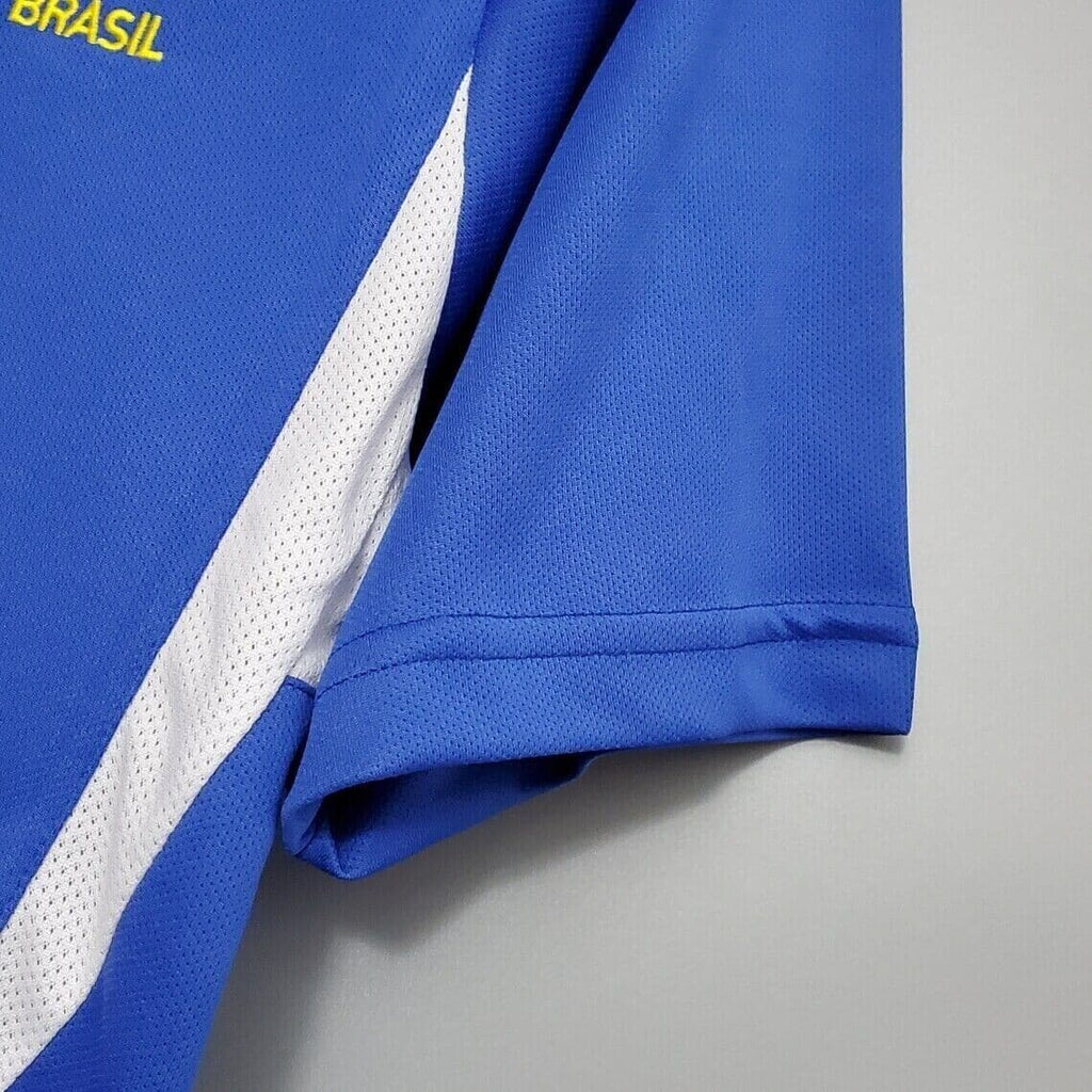Brazil 2002 Ronaldinho 11 Away Retro Vintage | Footballshirt.online - Footballshirt.online