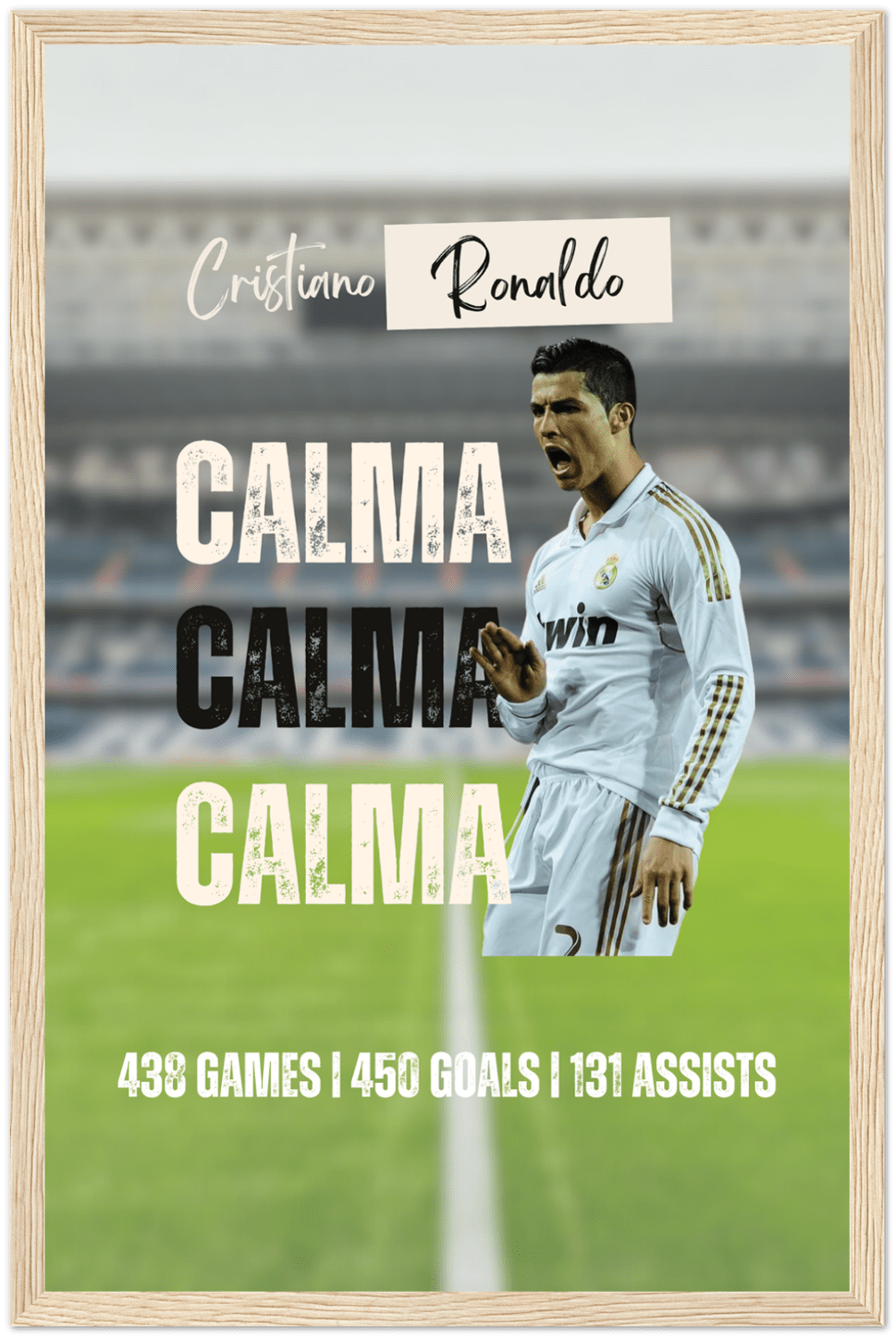 CR7 Legacy Poster - Ready to Hang "28X43"| Footballshirt.online - Footballshirt.online