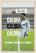 CR7 Legacy Poster - Ready to Hang "28X43"| Footballshirt.online - Footballshirt.online