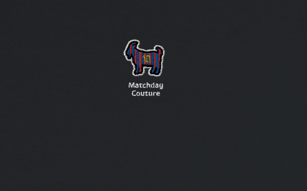"GOAT 10" Embroidered Tee - Black - Footballshirt.online