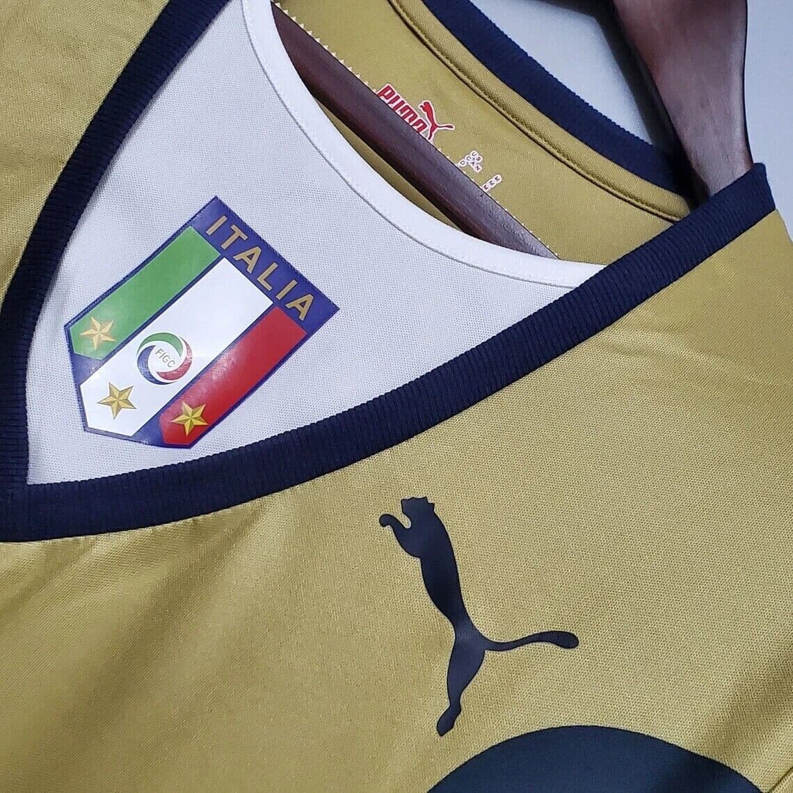 Italy Buffon 2006 World Cup Final Goalkeeper | Footballshirt.online - Footballshirt.online