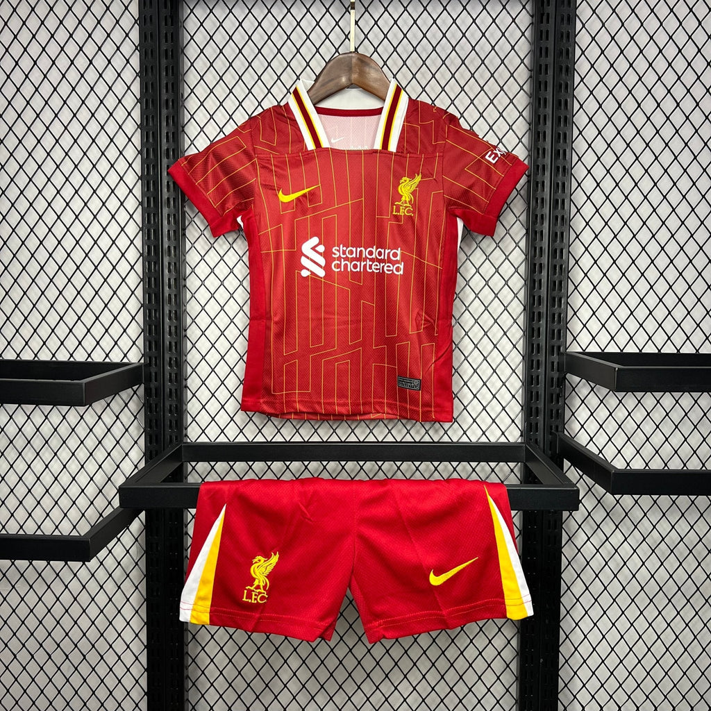 LIVERPOOL 2024 - 2025 HOME JERSEY FOR CHILDREN| Footballshirt.online - Footballshirt.online