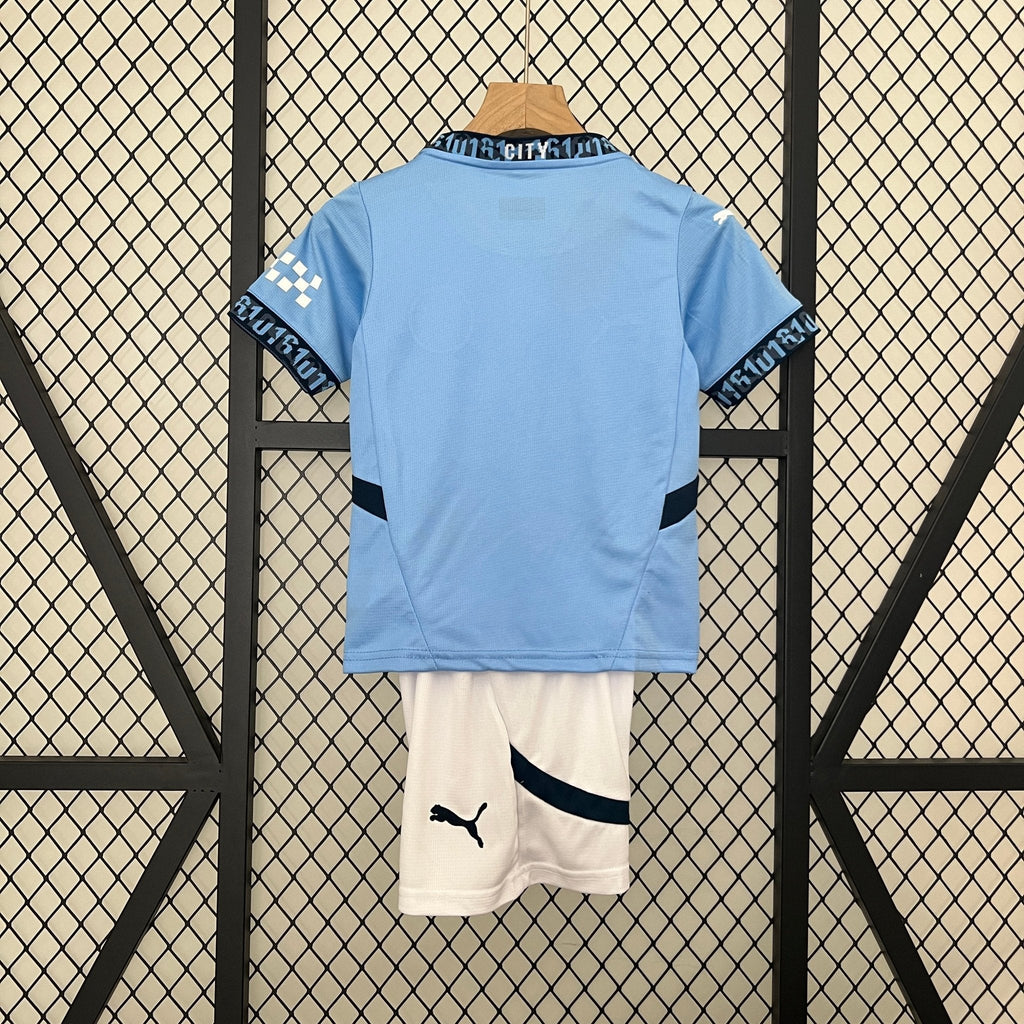 MANCHESTER CITY 2024 - 2025 HOME JERSEY FOR CHILDREN| Footballshirt.online - Footballshirt.online