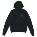 "Maradona Smoke" Embroidered Hoodie - Black - Footballshirt.online