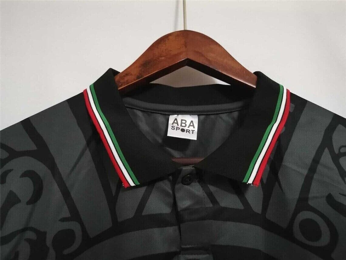 Mexico 1998 Classic Retro Vintage Away Shirt Black 11 | Footballshirt.online - Footballshirt.online