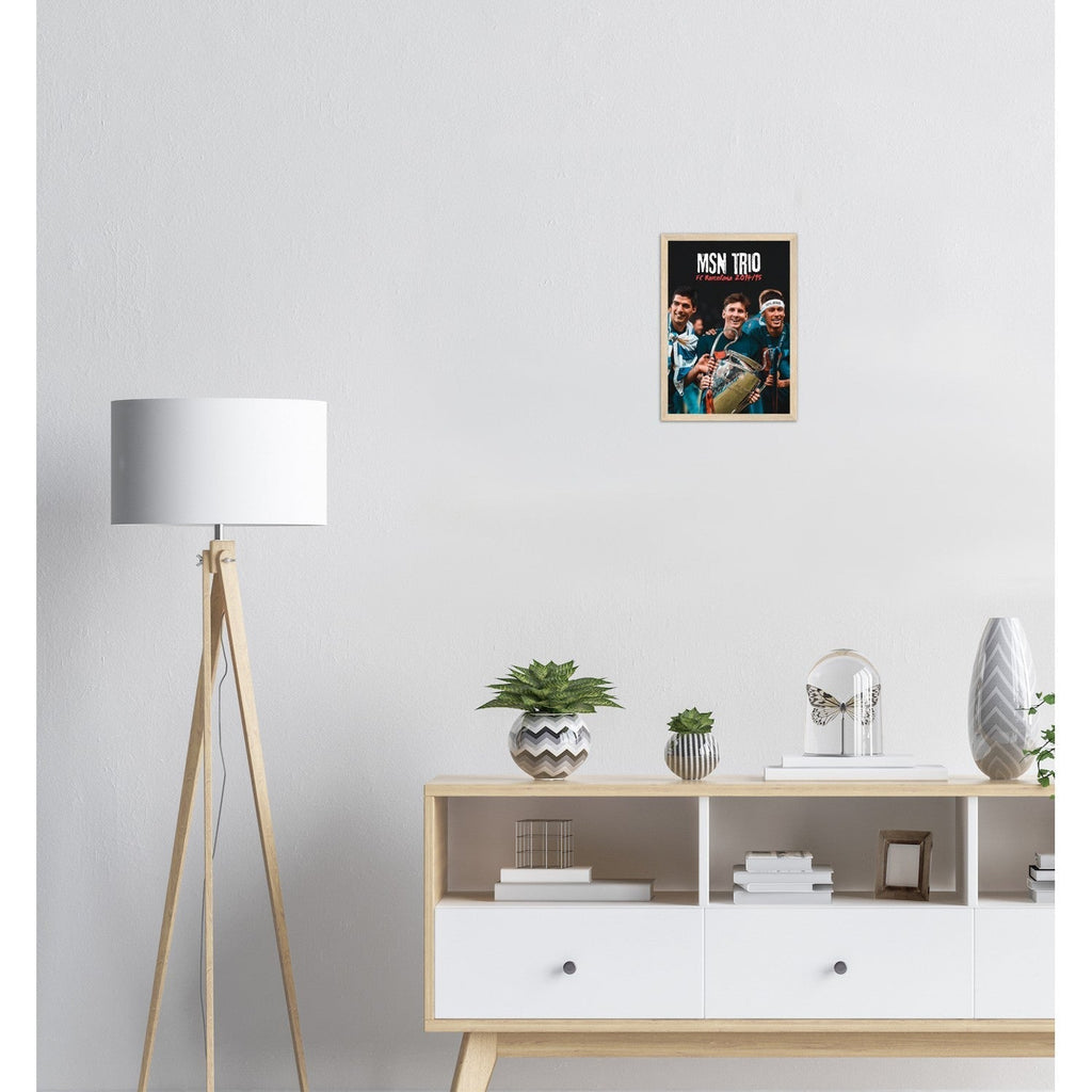 MSN Trio Poster - Ready to Hang "A4" - Footballshirt.online