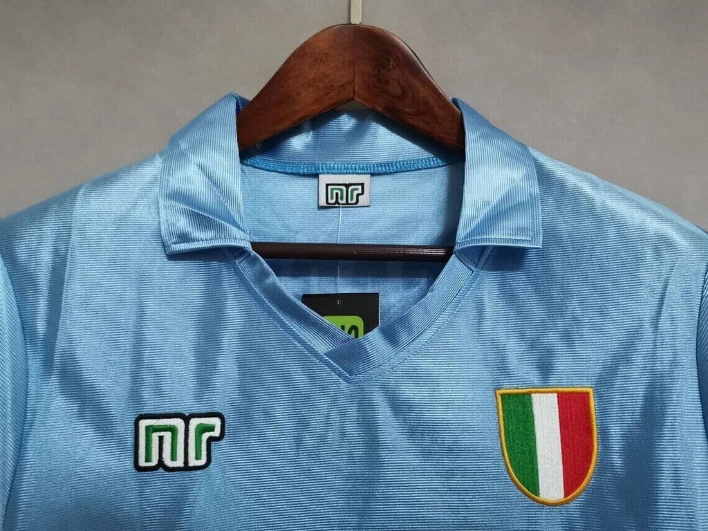 Naples 1990 - 1991 Maradona 10 Home Retro Shirt - Footballshirt.online