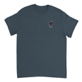 "Neymar at Barça" Embroidered Tee - Dark Heather - Footballshirt.online