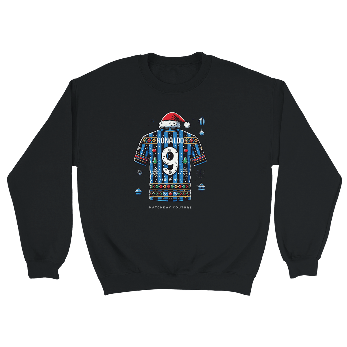 "R9 Inter" Sweatshirt - Exclusive 2024 Holiday - Footballshirt.online