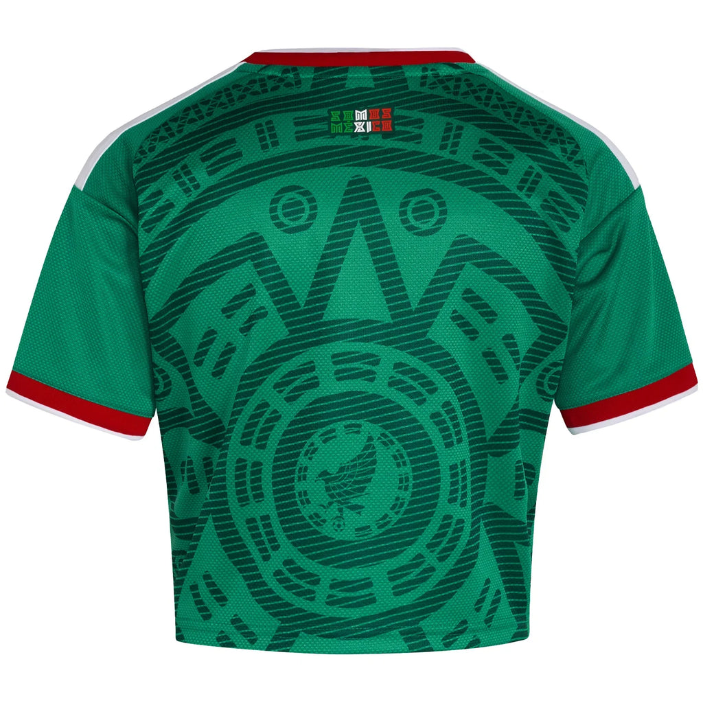 adidas Mexico 2026 Teenage  Cropped Jersey